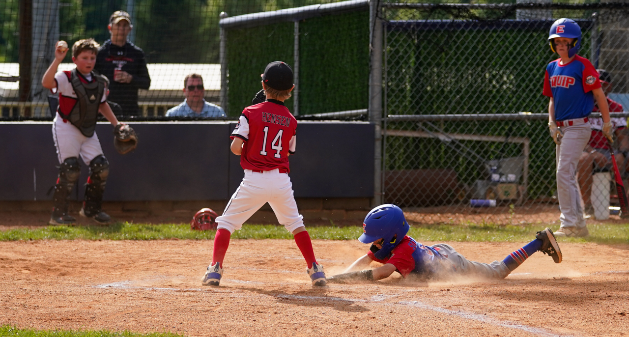 Equip Sports is in the semifinals of the WNC Cal Ripken State Tournament after winning both Saturday games.